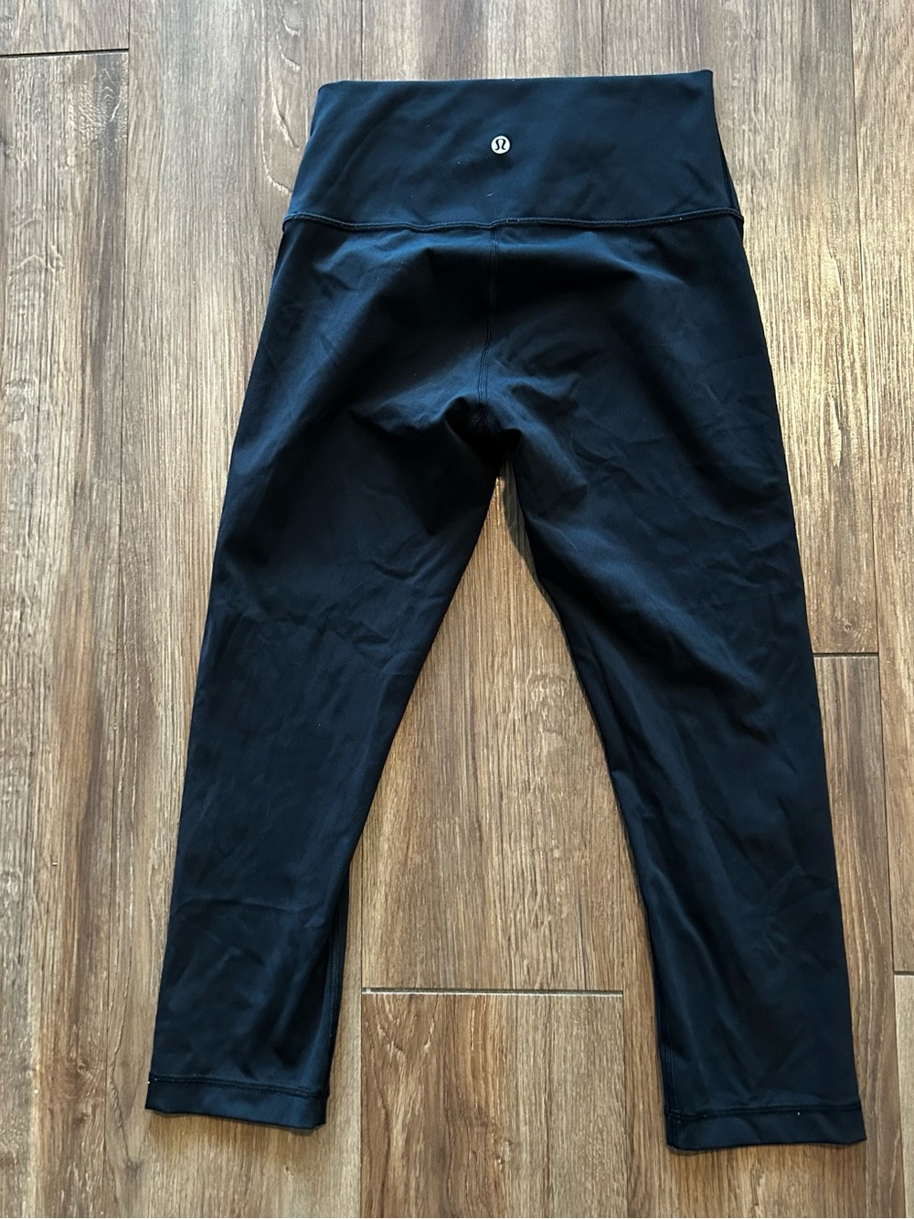 Lululemon Wunder Under Crop High-Rise Full-On Luxtreme 21" Black Size 6